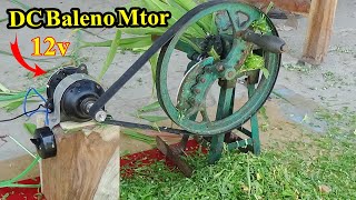 How To Connect 12 Volt DC Motor With Grass Cutter Machine Its New Technique
