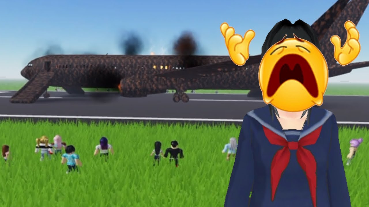 ayano becomes a flight attendant (GONE WRONG) ✈️💥