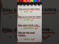 4 kata yang wajib kamu hapal #ytshorts #shortvideo #art #reels