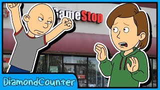 Classic Caillou Misbehaves At GameStop And Gets Grounded