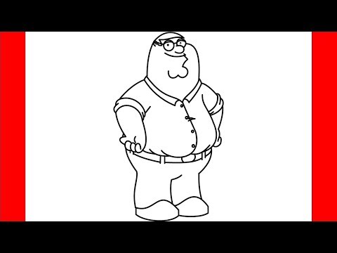 Comment dessiner Peter Griffin De Family Guy - Step By Step Dessin