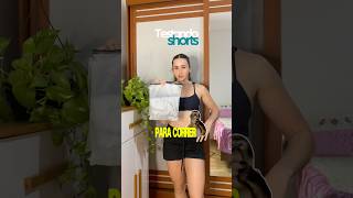 Fiquei curiosa pra testar esse short de corrida e resolvi pedir pra provar com vocês! ID: 52016042