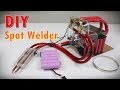 DIY Spot Welder  ทำเครื่องเชื่อมจุด แบตลิเธียม ง่ายๆ จากหม้อแปลงไมโครเวฟ Microwave transformer