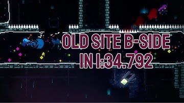 Old Site B-Side Speedrun in 1:34.792