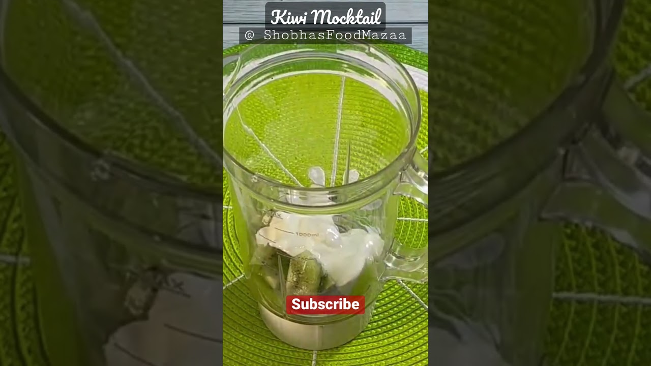 Kiwi Mocktail / Summer Cooler   