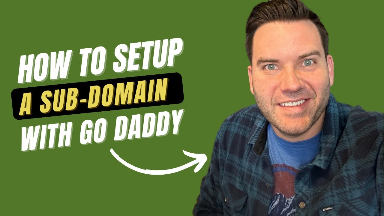 How To Add A Subdomain In GoDaddy YouTube