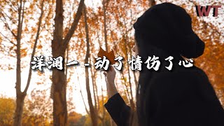 洋澜一 - 动了情伤了心『动了情伤了心流了泪死了心，却换不来你的一丝怜悯。』【动态歌词MV】