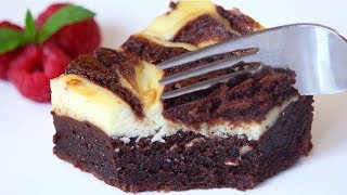 Fudgy, moist and rich chocolate brownies topped with a swirled
cheesecake layer. they are hard to resist! you can serve them warm
vanilla ice cream on t...