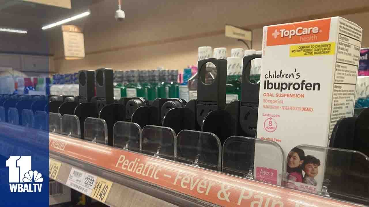 Demand high, supply low in Maryland for children's medications