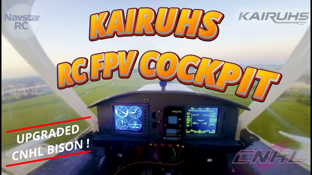 FPV Cockpit Display Systems for RC Aircraft