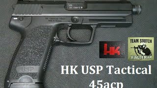 HK USP Tactical 45 Pistol