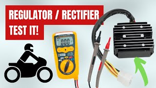 How To Test A Regulator Rectifier (Motorcycle)