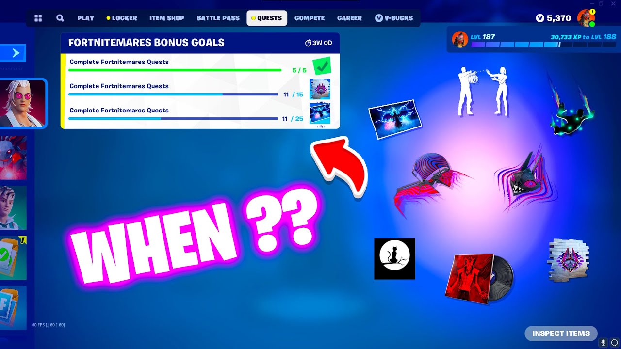 When The Fortnitemares Quests Will start ? YouTube