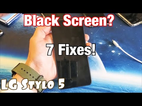 LG Stylo 5: How to FIX Black Screen (7 Fixes)