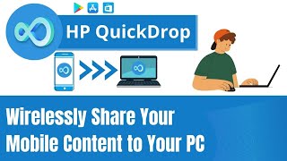 HP QuickDrop App: Wirelessly Share Your Mobile Content to Your PC #sharefiles screenshot 5