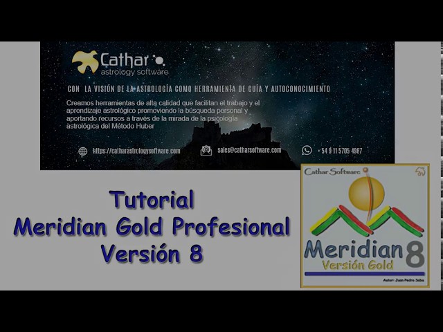 Tutorial Meridian 8 -  5 Configuracion (Parte 3)