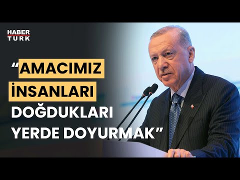 Cumhurbaşkanı Erdoğan: Tarım ve kırsal kalkınma süreci başlatıyoruz