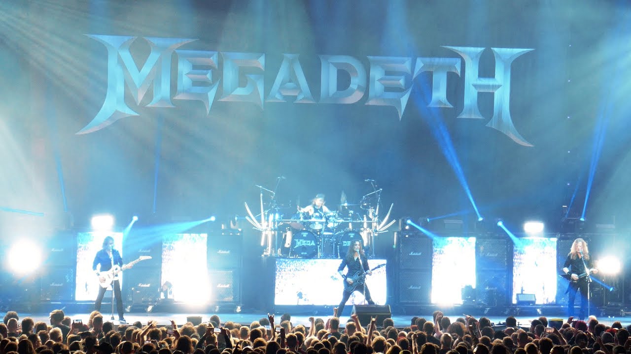 megadeth european tour