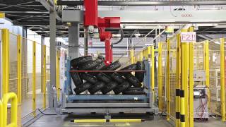 Güdel - Sorting and Palletising of tires