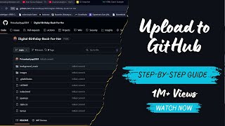 How to Upload Projects to GitHub Using GitHub Desktop || Step-by-Step Guide (2025)
