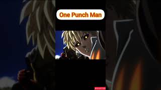 One Punch Man Saitama Death Punch Vs Genos