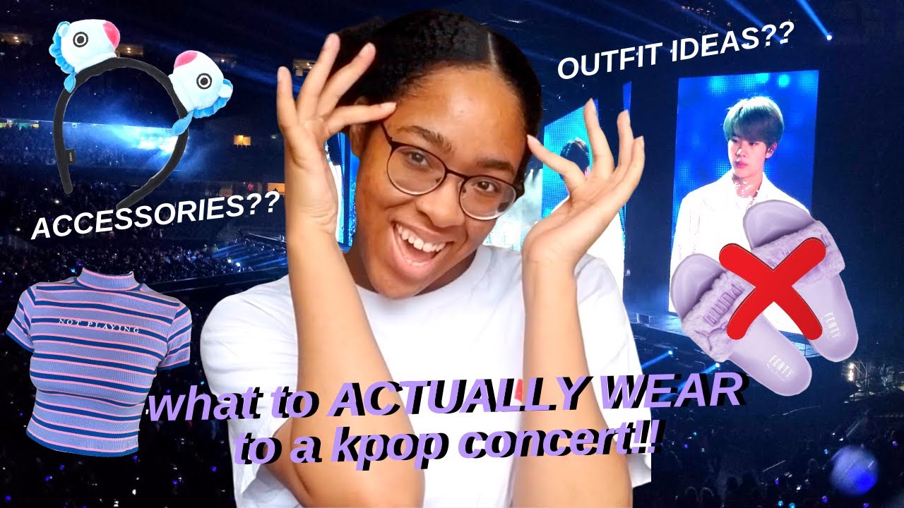 What To Actually Wear To A Kpop Concert Omg Bts Permission To Dance Tour La 21 Youtube