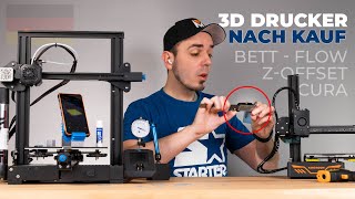 Wie kalibriert man einen 3D Drucker?