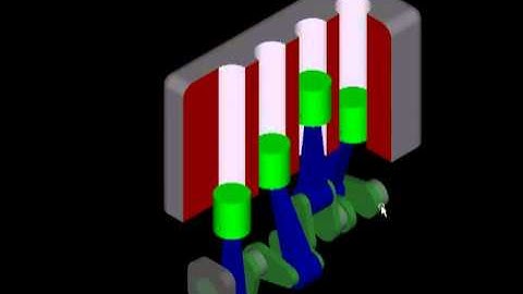 Kinematics with MicroStation - Ch01F Slider Crank Mechanism.avi.flv