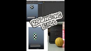 BOUNCING BALL in maya by TECMK
