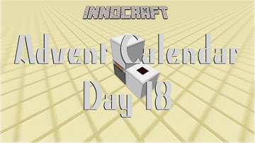 Redstone advent calendar day 18
