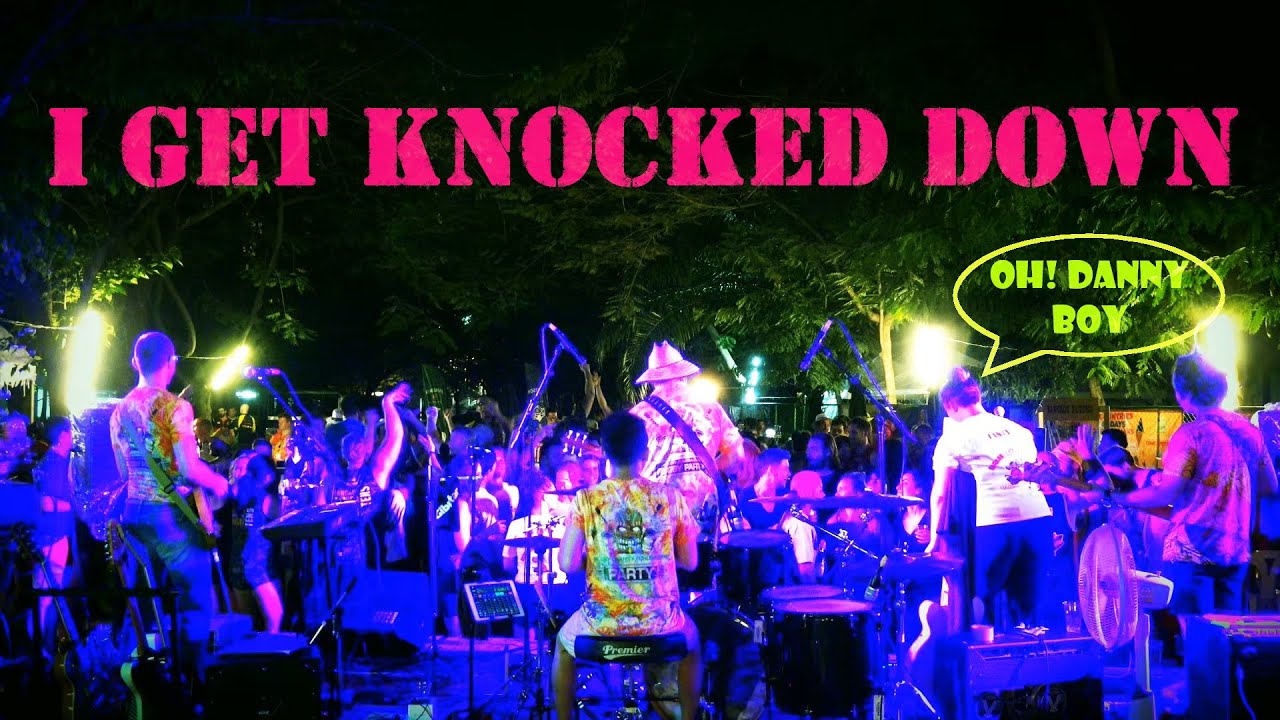 I GET KNOCKED DOWN (Tubthumping) Chumbawamba RUGBY BAND BIT 2018