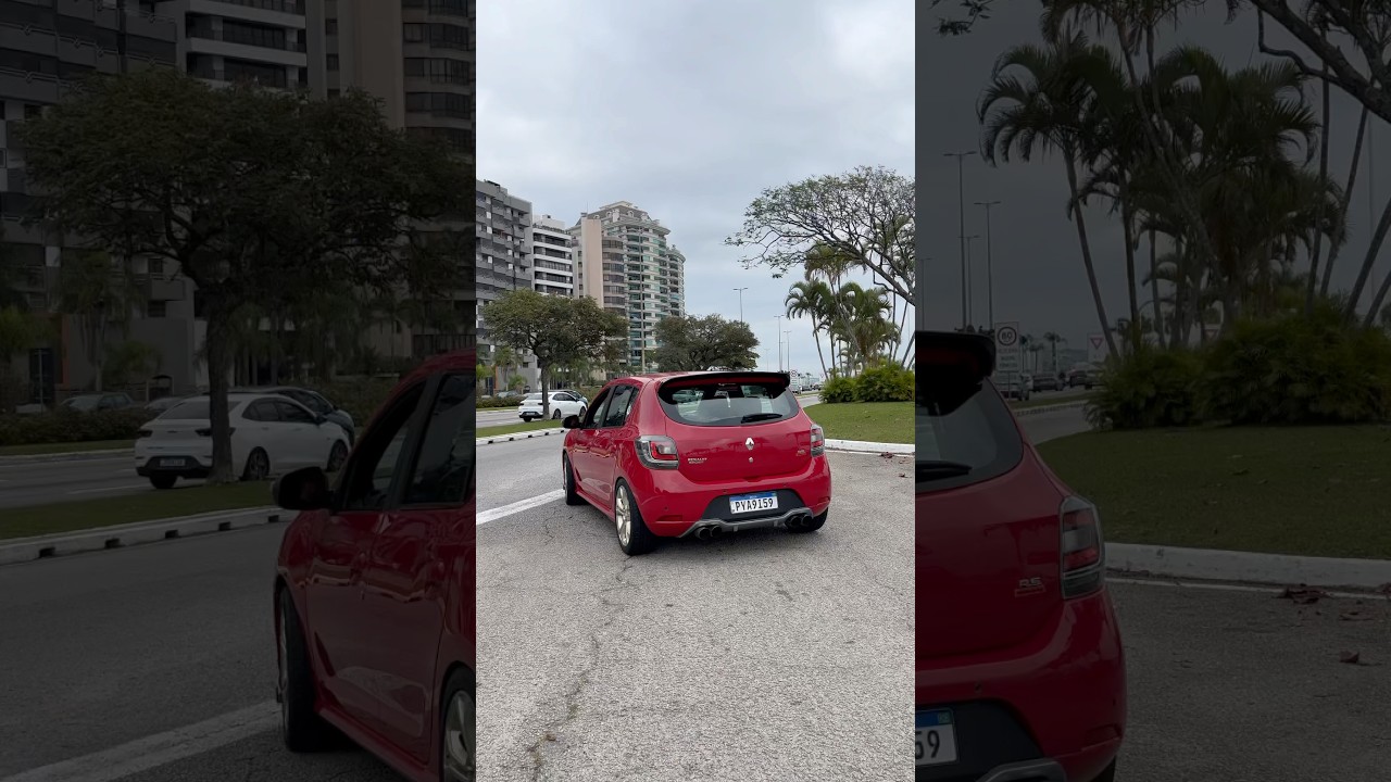 RENAULT SANDERO RS ACELERANDO