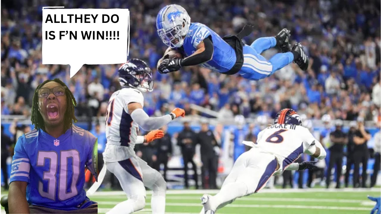 Reaction to the Detroit Lions VS Denver Broncos Week 15 Highlights ...