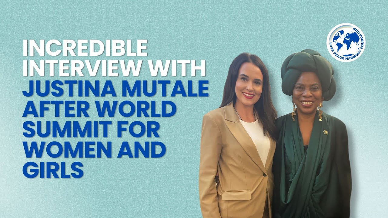 World Summit For Empowering Women And Girls (Interview With Justina ...