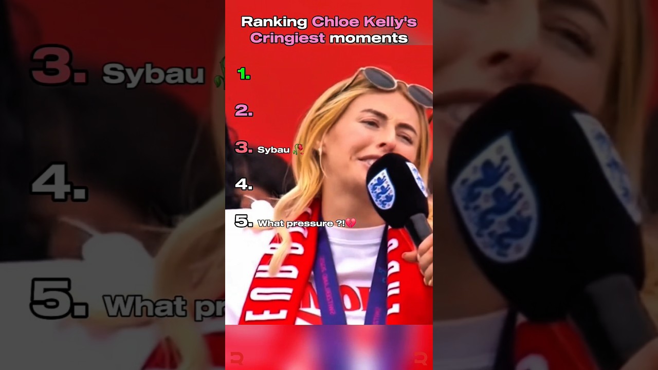 Ranking Chloe Kelly's Cringiest Moments 🤣 