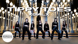 [DANCE IN PUBLIC LA] XG - 'Tippy Toes' Dance Cover 댄스커버 | Koreos