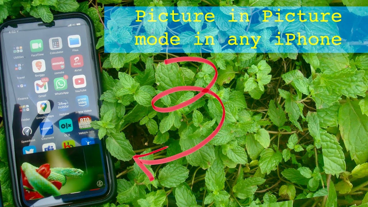 How to enable and use PIP mode on any iphone - YouTube