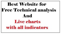 best website for technical analysis | free live charts for indian stocks