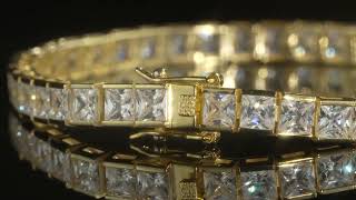 Details Radiance by Absolute Simulated Diamond Princess Cut Line... Update
