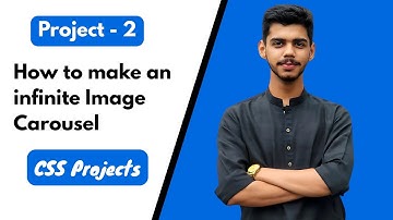 Infinite Image Carousel Using HTML & CSS | Auto Sliding Carousel Tutorial
