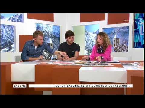 Image du reportage "Inseme 2 du 21//1/2017: comment aménager sa salle de bain ? » (France 3 Corse ViaStella)