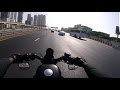 POV Cruising through Dubai on Harley Iron 883 + Gopro Hero 4 Session 1080p 60fps