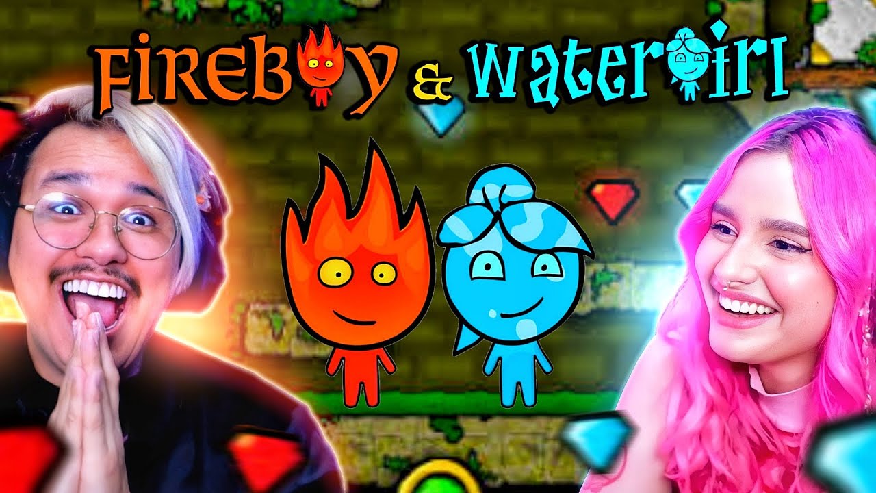 ESSE JOGO É MAIS DIFÍCIL DO QUE EU ESPERAVA! - Fireboy & WaterGirl 