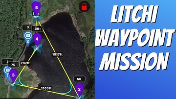 DJI Mini 2 LITCHI Waypoint - GAMECHANGER!!