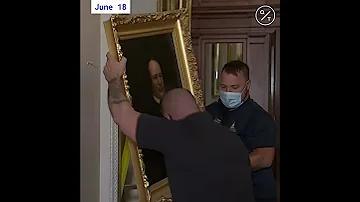 Confederate Portraits Removed From U S Capitol 