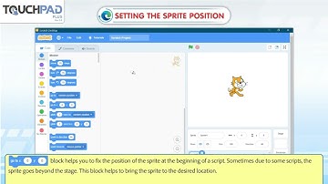 Setting the sprite position