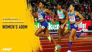 Women's 400m Final | IAAF World Championships London 2017