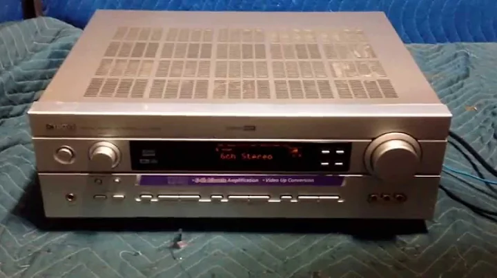 Yamaha HTR-5650 working fine.