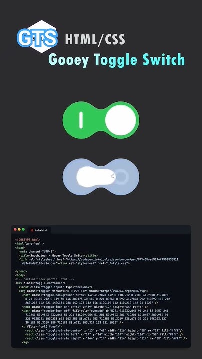 Gooey Toggle Switch#programming #coding #programmer #python #developer ...