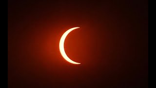 Solar Eclipse 21st June 2020. Dubai, UAE - Nikon P1000